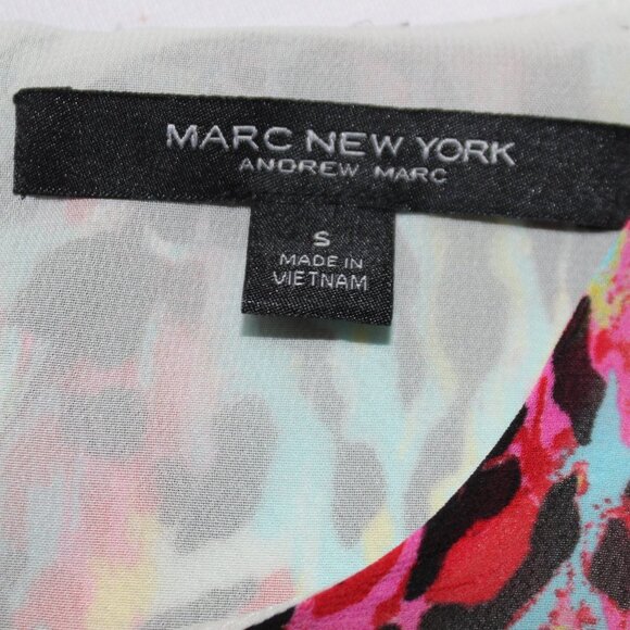 Marc New York Multi-Color Leopard Print Top - Picture 9 of 13